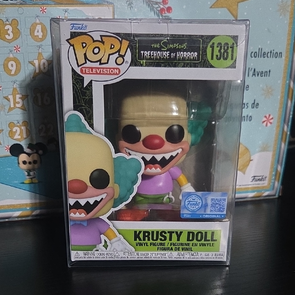 Funko Pop! Krusty Doll with Green and Purple Accents